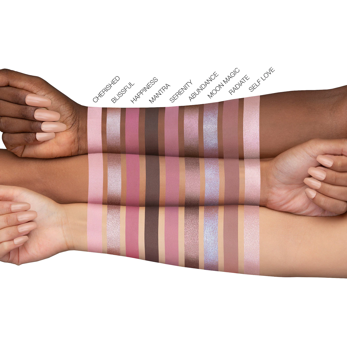 پالت سایه رز کوارتز هدی بیوتی huda beauty rose quartz pallete