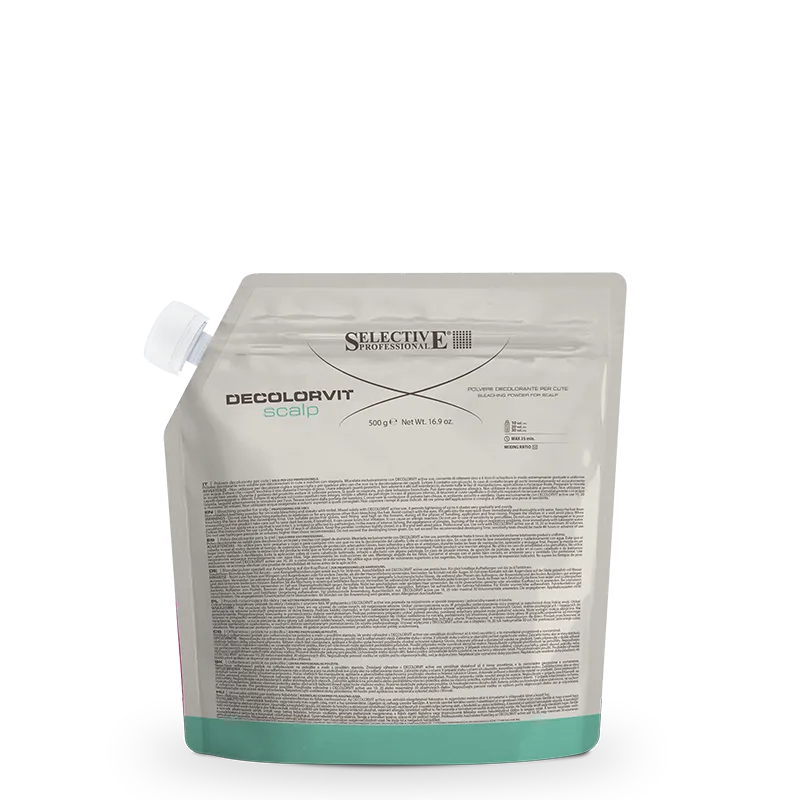 پودر دکلره حرفه ای بنفش سلکتیو 500 گرم Decolorvit Scalp