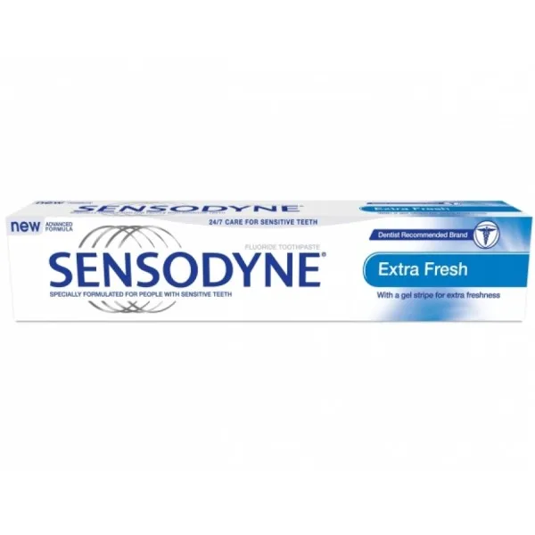 خمیر دندان مراقبتی روزانه سنسوداین مدل EXTRA FRESH