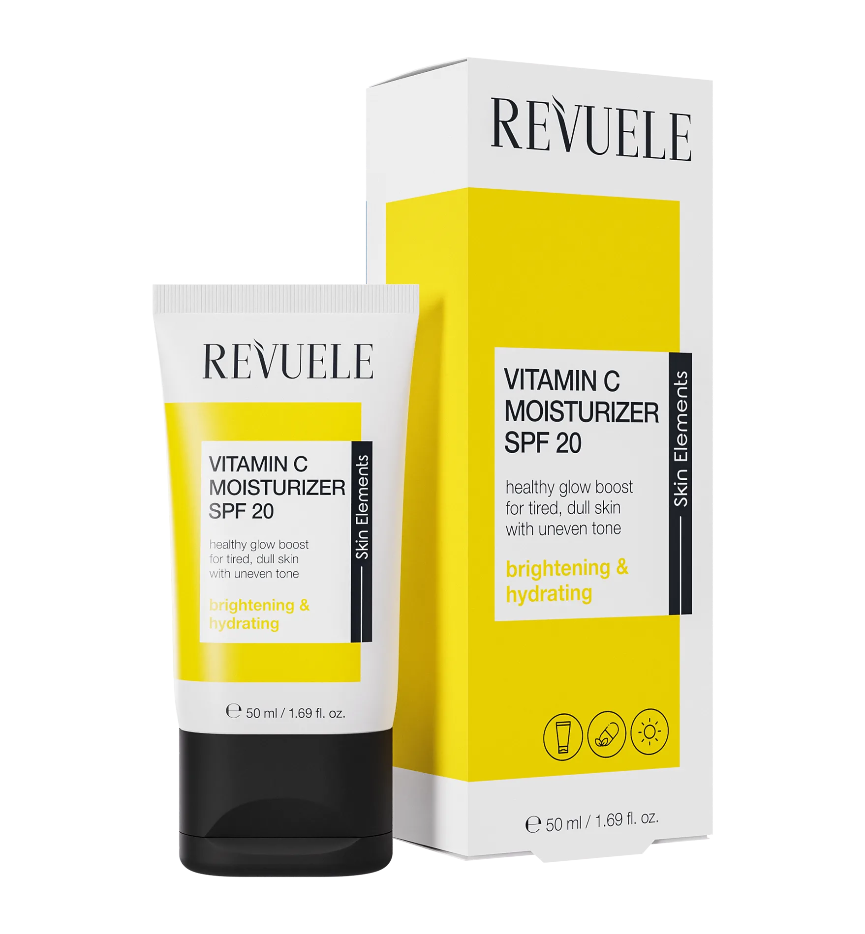 مرطوب کننده حاوی ضد آفتاب و ویتامین سی ریول SPF 20