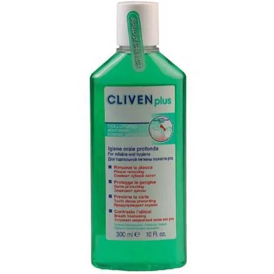 دهانشویه پلاس کلیون آنتی باکتریال 300 میل