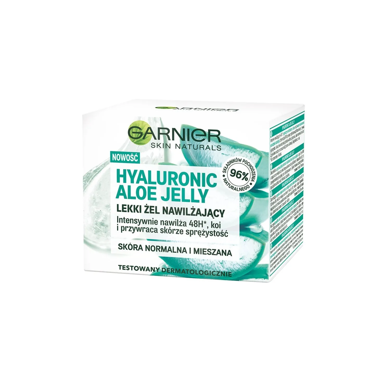 ژل آبرسان و مرطوب کننده گارنیر حاوی هیالورونیک و آلوئه ورا