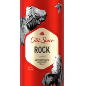 اسپری بدن ضد تعریق اولد اسپایس بدون آلمینیوم رایحه ROCK مطبوع تمیزی