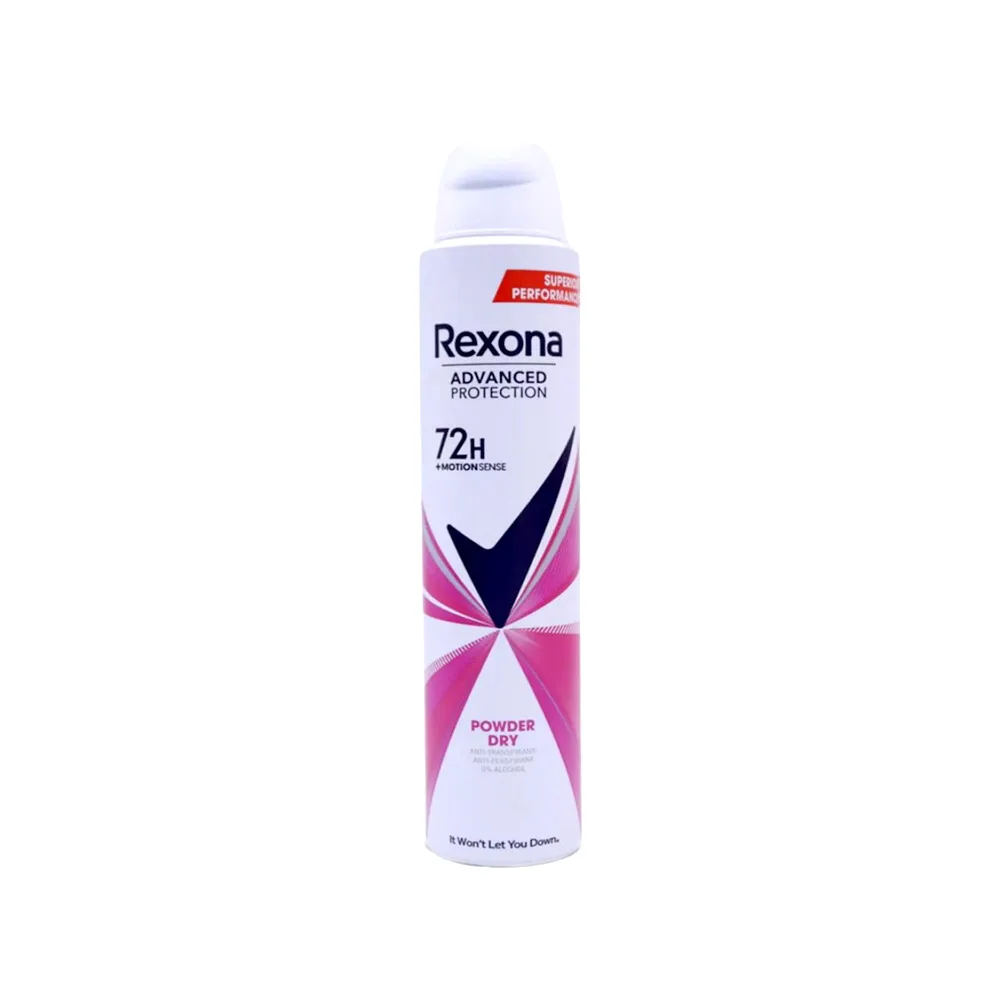 اسپری بدن ضد تعریق رکسونا 72H ساعته POWDER Dry Rexona