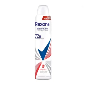 اسپری بدن ضد تعریق رکسونا 72H ساعته ضد باکتری و بو antibacterial protection Rexona
