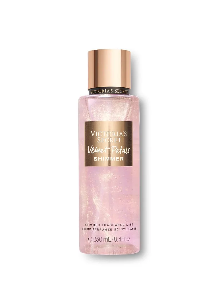 بادی میست شاین دار ولوت پتالز شیمر ویکتوریا سکرت رایحه وانیل شکوفه بادام Velvet Pelals SHIMMER
