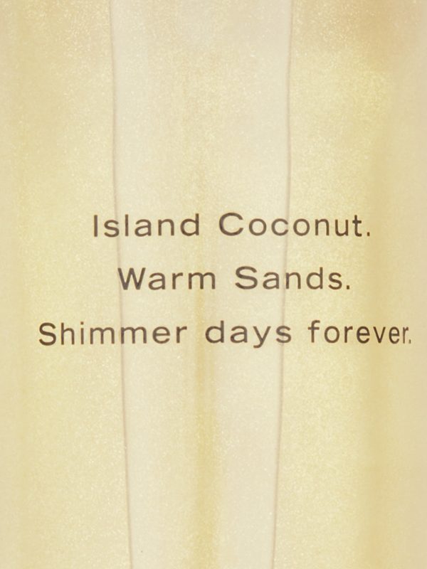 بادی میست شاین دار کوکونات پشن ویکتوریا سکرت نت گرم استوایی نارگیلی Coconut Passion Shimmer (2)