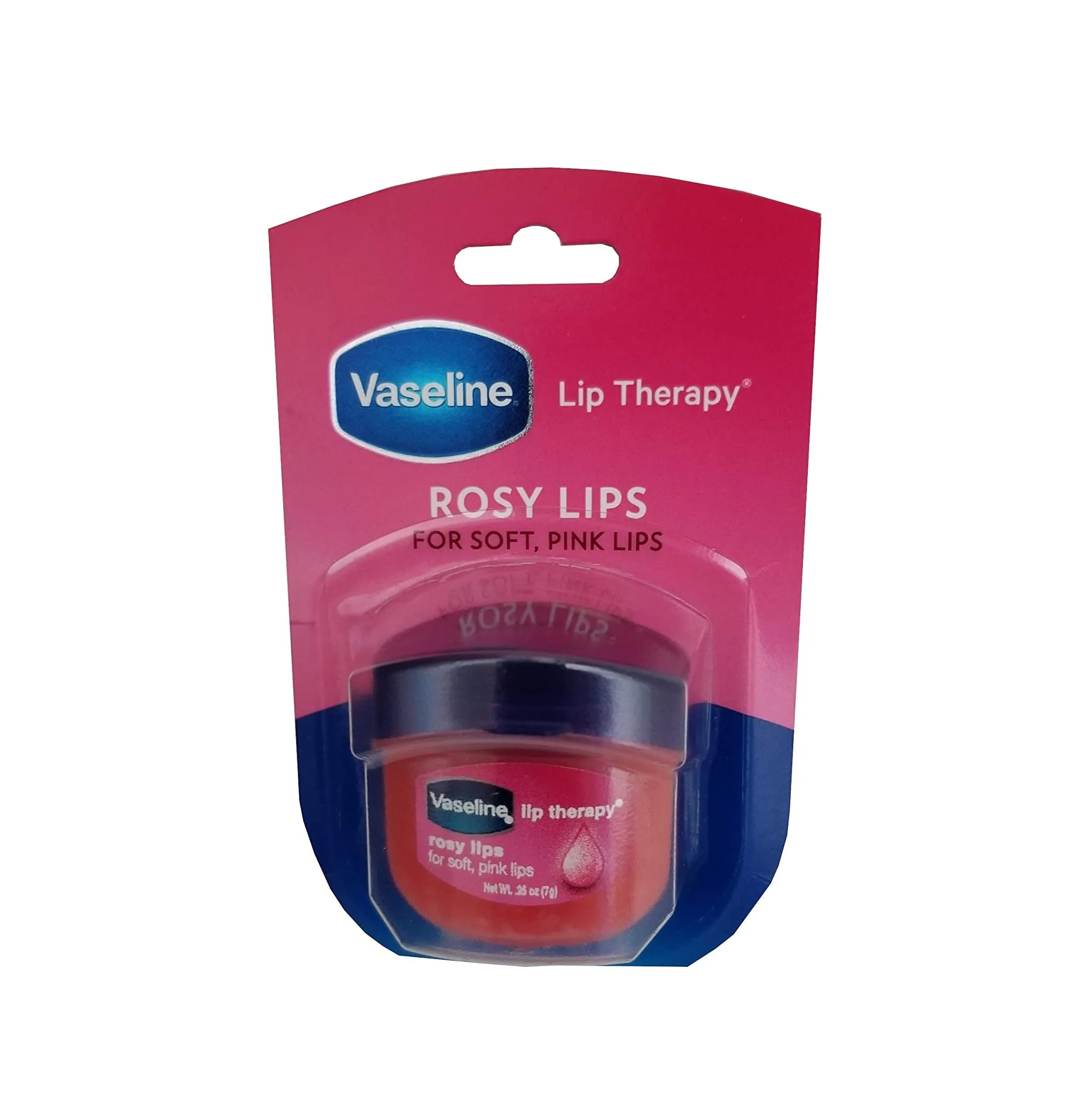 بالم لب درمانی وازلین با رنگ صورتی ملایم بالم لب درمانی وازلین با رنگ صورتی ملایم