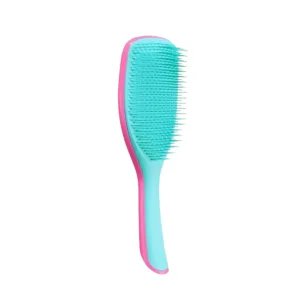 برس تنگل تیزر وت مخصوص موهای خیس صورتی آبی Wet Detangler Large