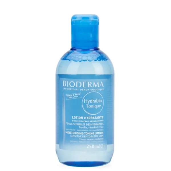 تونر آبرسان بایودرما آبی پوست حساس مدل hydrabio tonique