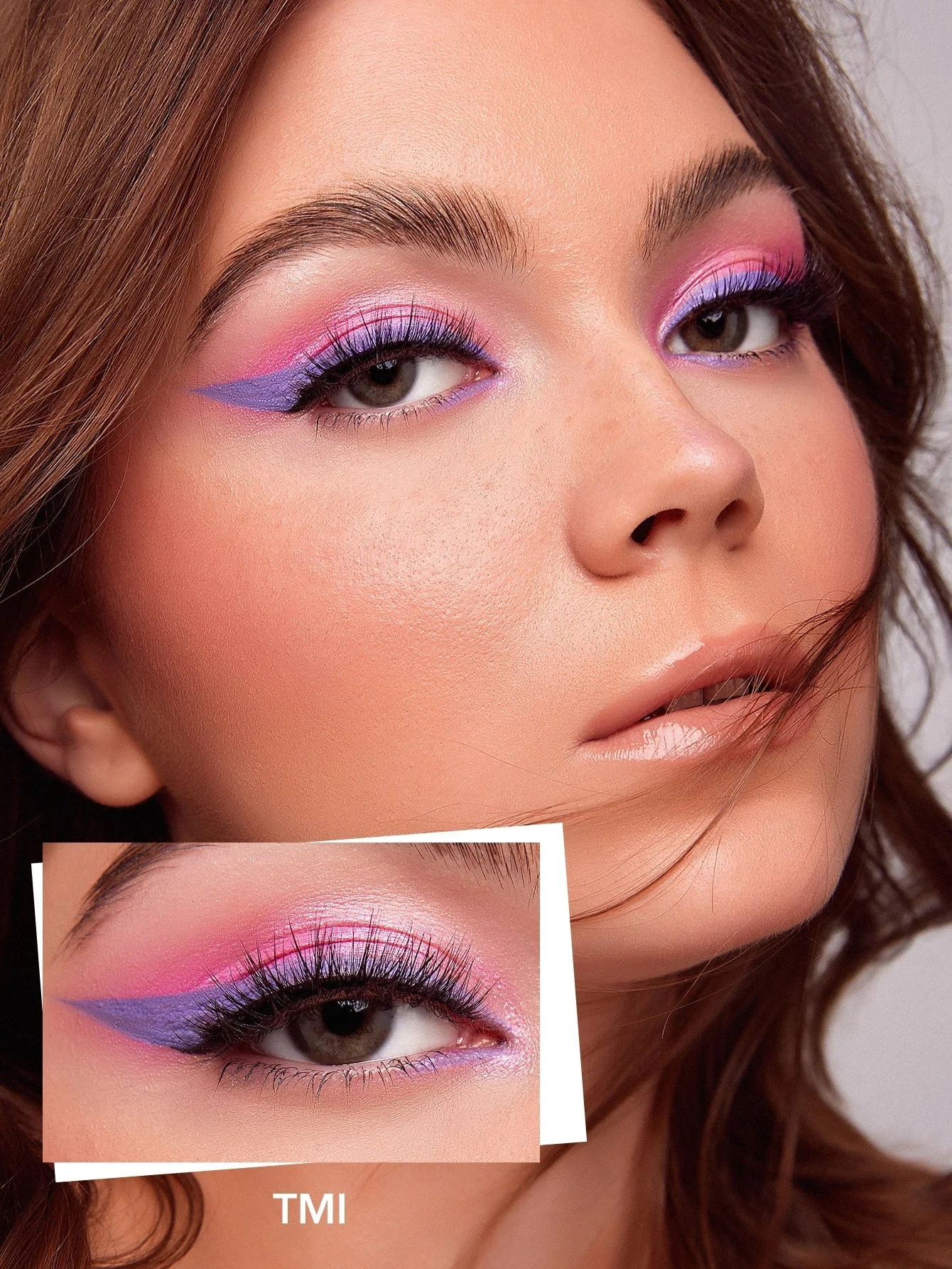 خط چشم رنگی شیگلم کالر کراش بنفش Tmi