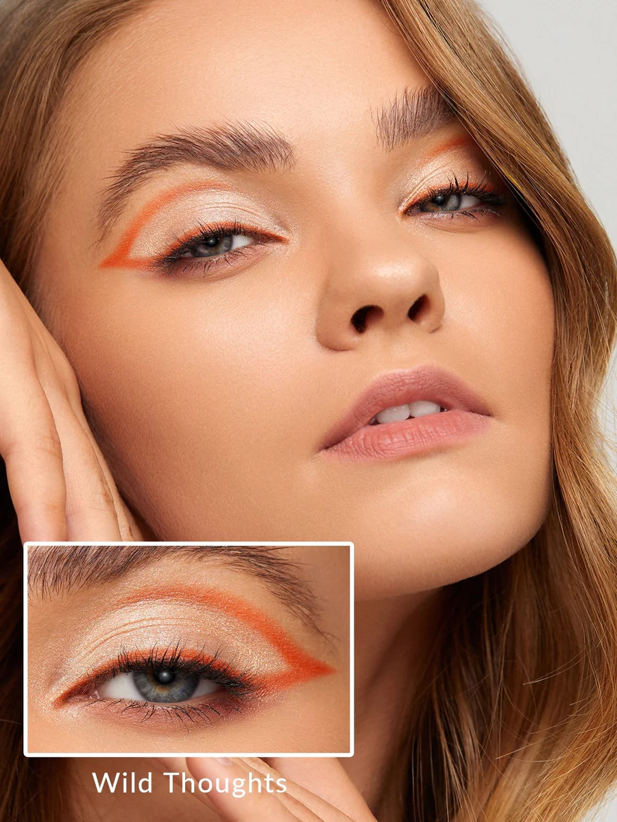 خط چشم رنگی ژلی شیگلم کالر کراش نارنجی Wild Thoughts