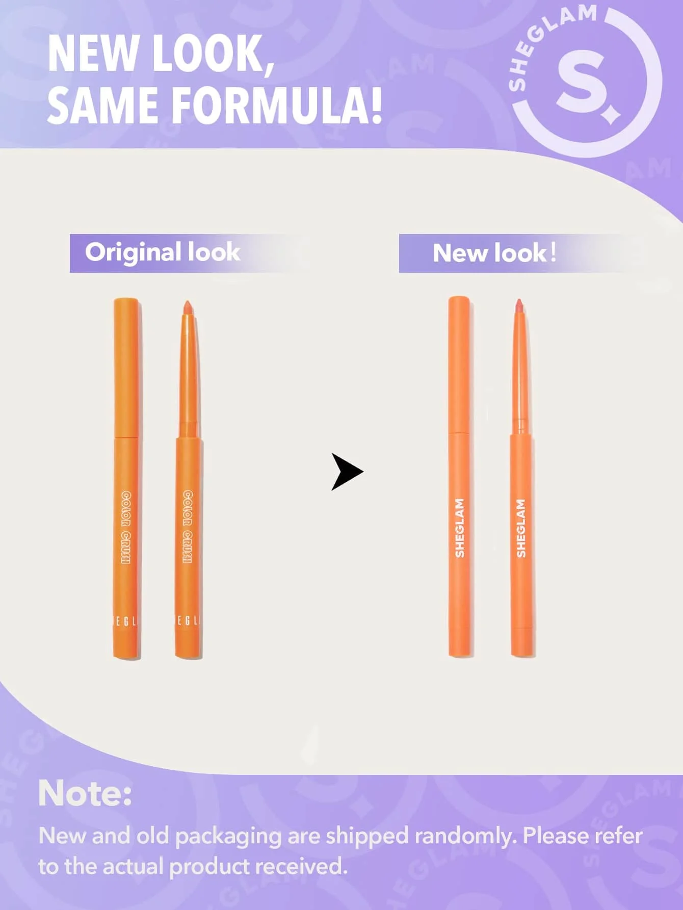 خط چشم رنگی ژلی شیگلم کالر کراش نارنجی Wild Thoughts