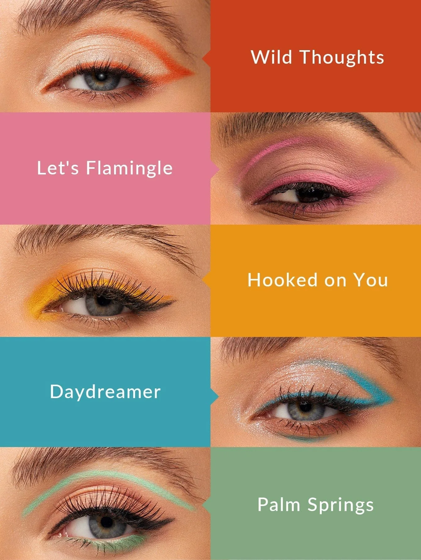 خط چشم ژلی رنگی شیگلم کالر کراش LETS FLAMINGLE