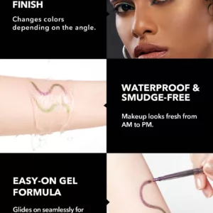 خط چشم ژلی رنگی شیگلم کروماتیک کروم زون VERTIGO CHROMA ZONE
