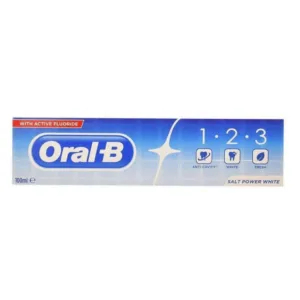 خمیر دندان اورال بی مدل (کد1374) 1.2.3 Salt Power White