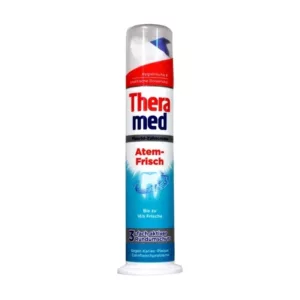 خمیر دندان ضد پوسیدگی قوی و خوش‌بو کننده دهان ترامد Thera med مدل Atem Frisch ــ ۱۰۰ میل