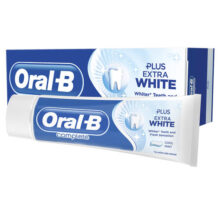 خمیر دندان سفید کننده قوی اورال بی مدل plus extra white
