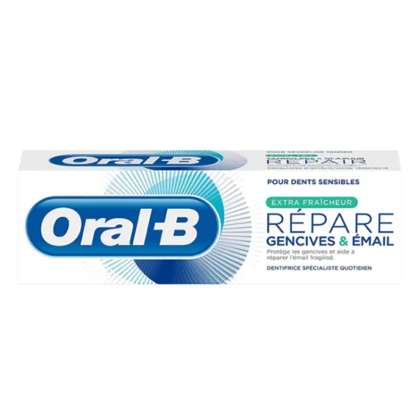 خمیر دندان اورال بی REPAIR GENCIVES & EMAIL مدل extra fresh خمیر دندان اورال بی REPAIR GENCIVES & EMAIL مدل extra fresh