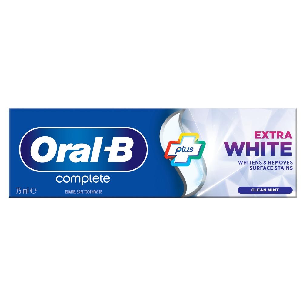 خمیردندان اورال بی سفید کننده نعنایی Oral-B Complete Extra White Clean Mint