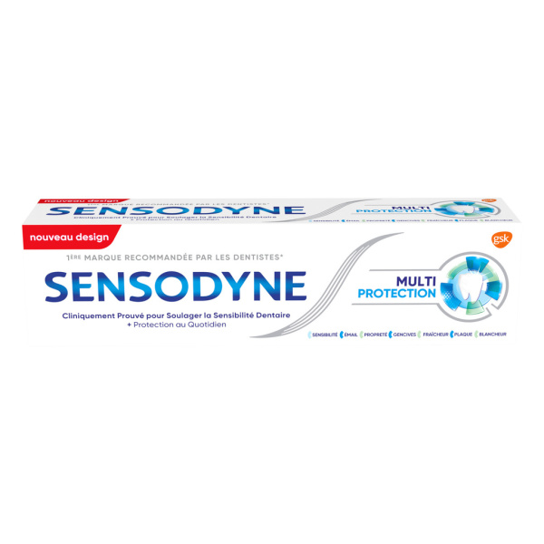 خمیردندان سنسوداین سفید کننده مصرف روزانه Sensodyne Multi Protection