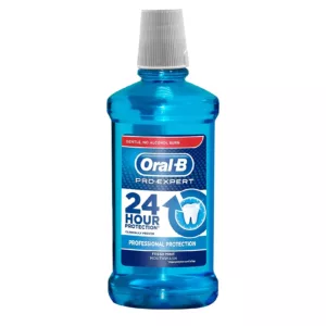 دهانشویه اورال بی رایحه نعنا تازه 500میل ORAL B PRO EXPERT MOUTH WASH