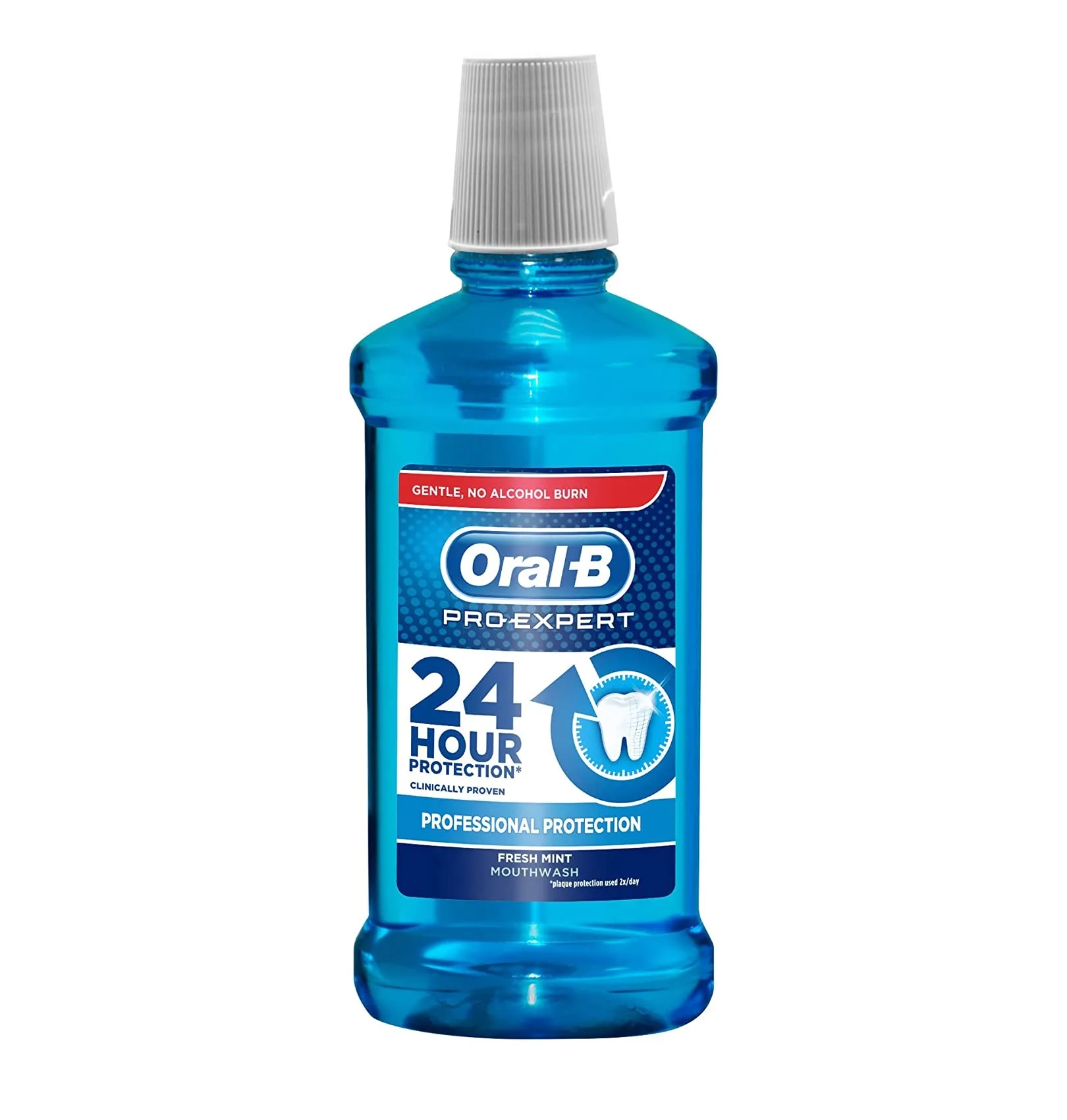 دهانشویه اورال بی رایحه نعنا تازه 500میل ORAL B PRO EXPERT MOUTH WASH