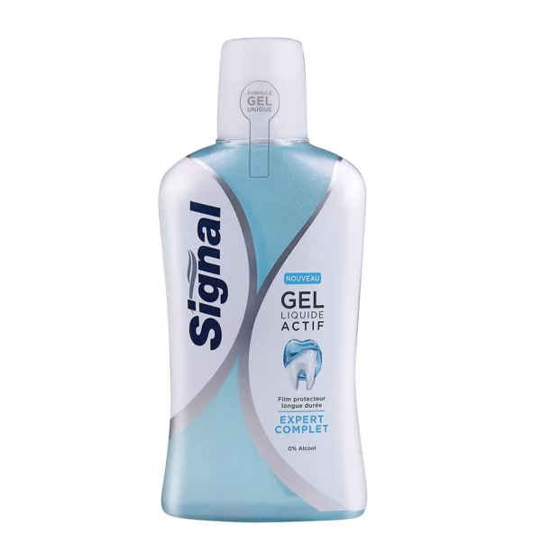 دهانشویه ژلی سیگنال بدون الکل 500میل دهانشویه ژلی سیگنال بدون الکل 500میل