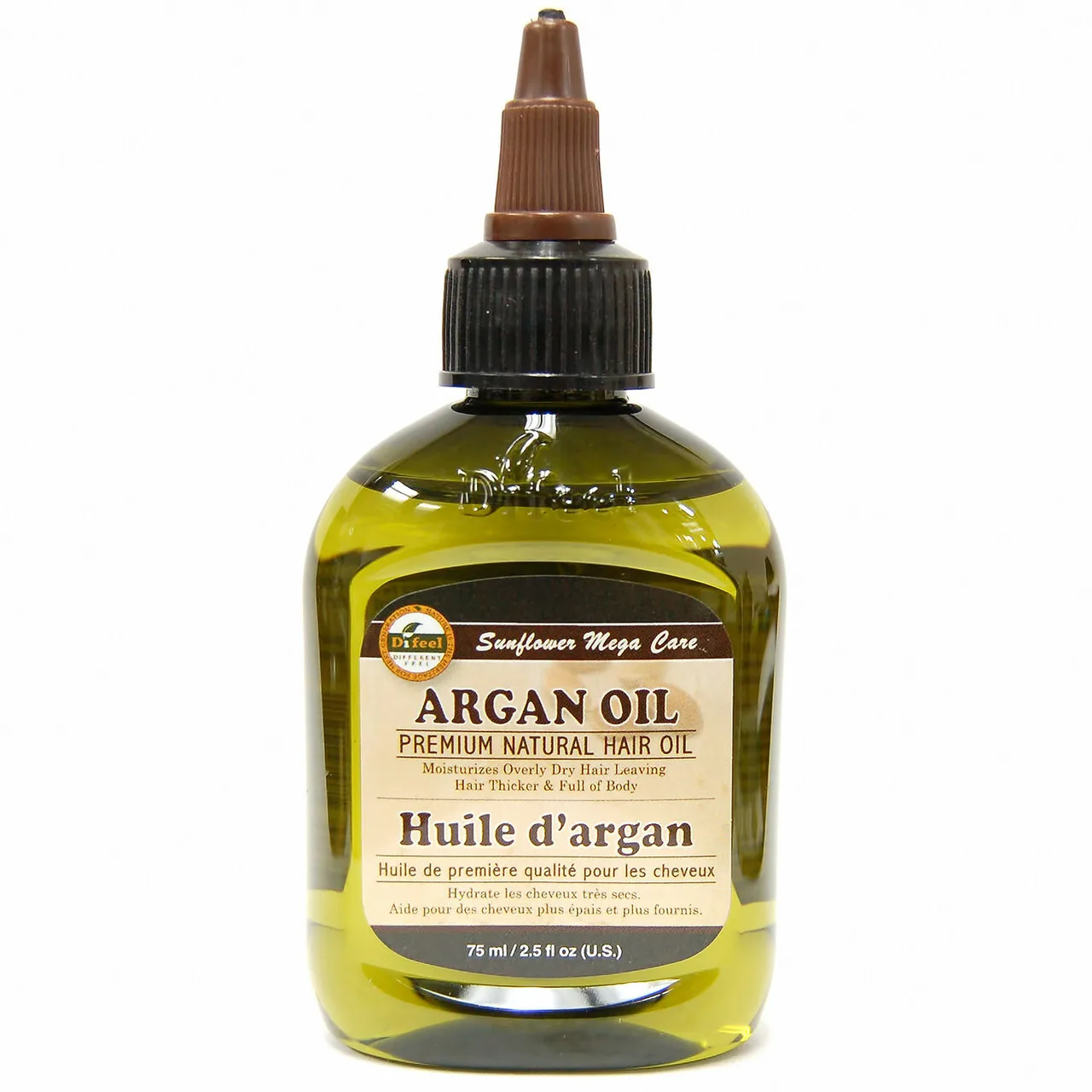 روغن آرگان طبیعی ممتاز دیفیل سایز 75میل