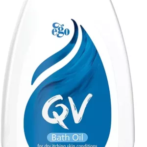 روغن درمانی حمام کیو وی QV درمان بیماری های پوستی خشک مانند، اگزما، پسوریازیس،