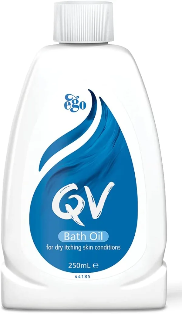 روغن درمانی حمام کیو وی QV درمان بیماری های پوستی خشک مانند، اگزما، پسوریازیس،