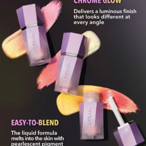 هایلایتر کروماتیک شیگلم موجود در سه رنگ GLOW BLOOM CHROMA