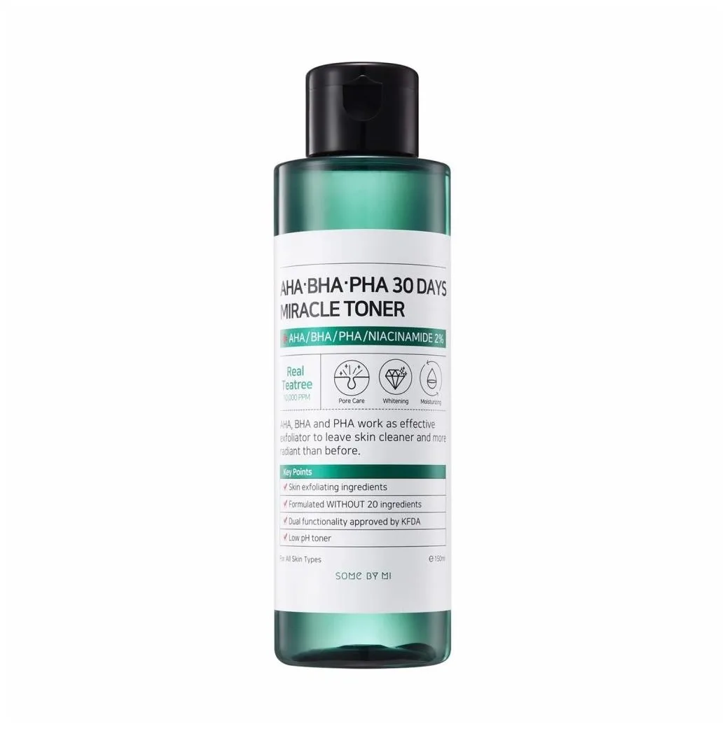 تونر سام بای می میراکل معجزه آسای درخت چای | AHA BHA PHA 30DAYS 150ml (کد3661)