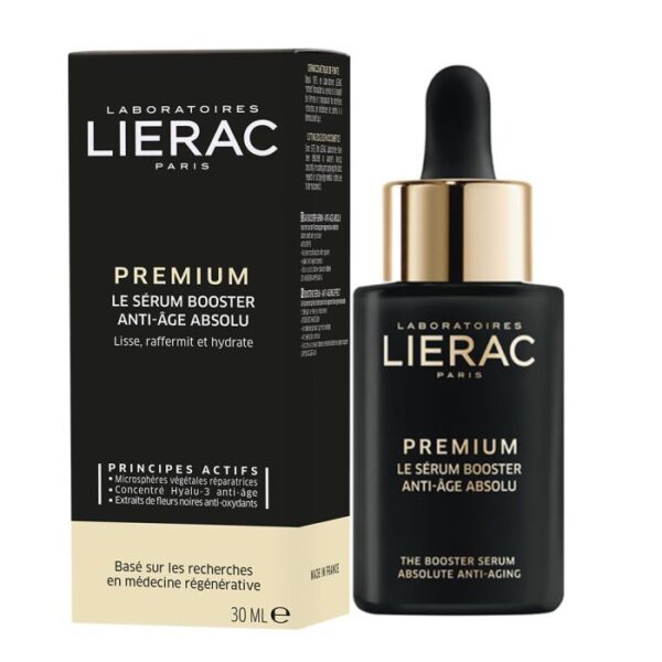 سرم ضد چروک پریمیوم بوستر لیراک جوانساز و ضد پیری قوی مناسب انواع پوست Lierac Premium Serum (3)