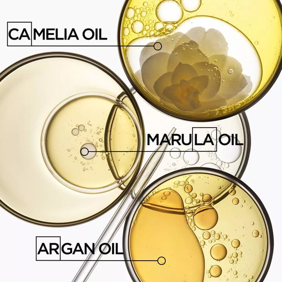 سرم مو الکسیر التایم کراستاس درخشان کننده ترمیم کننده ضد موخوره ضد حرارت  Kerastase Elixir Ultime L'Huile Originale Hair Oil