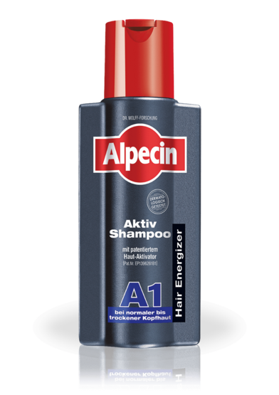 شامپو آلپسین A1 اصل مناسب پوست سر خشک و معمولی ALPECIN A1 Activ Shampoo