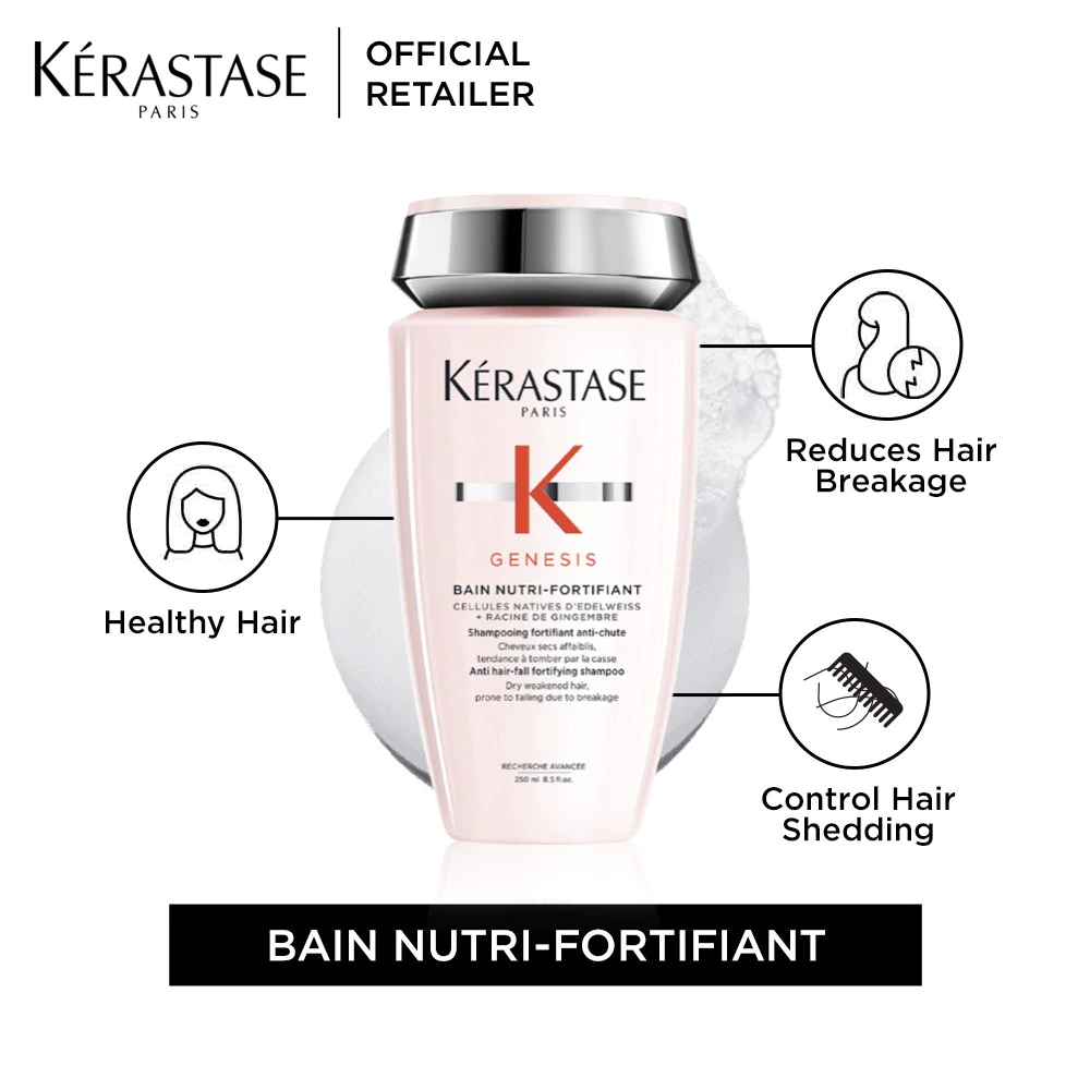 شامپو تقویت کننده مغذی جنسیس کراستاس اصل GENESIS BAIN Nutri-Fortifiant