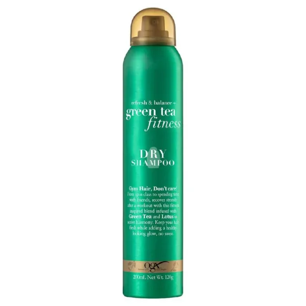 شامپو خشک اوجی ایکس مدل چای سبز | OGX Green Tea Fitness Dry Shampoo