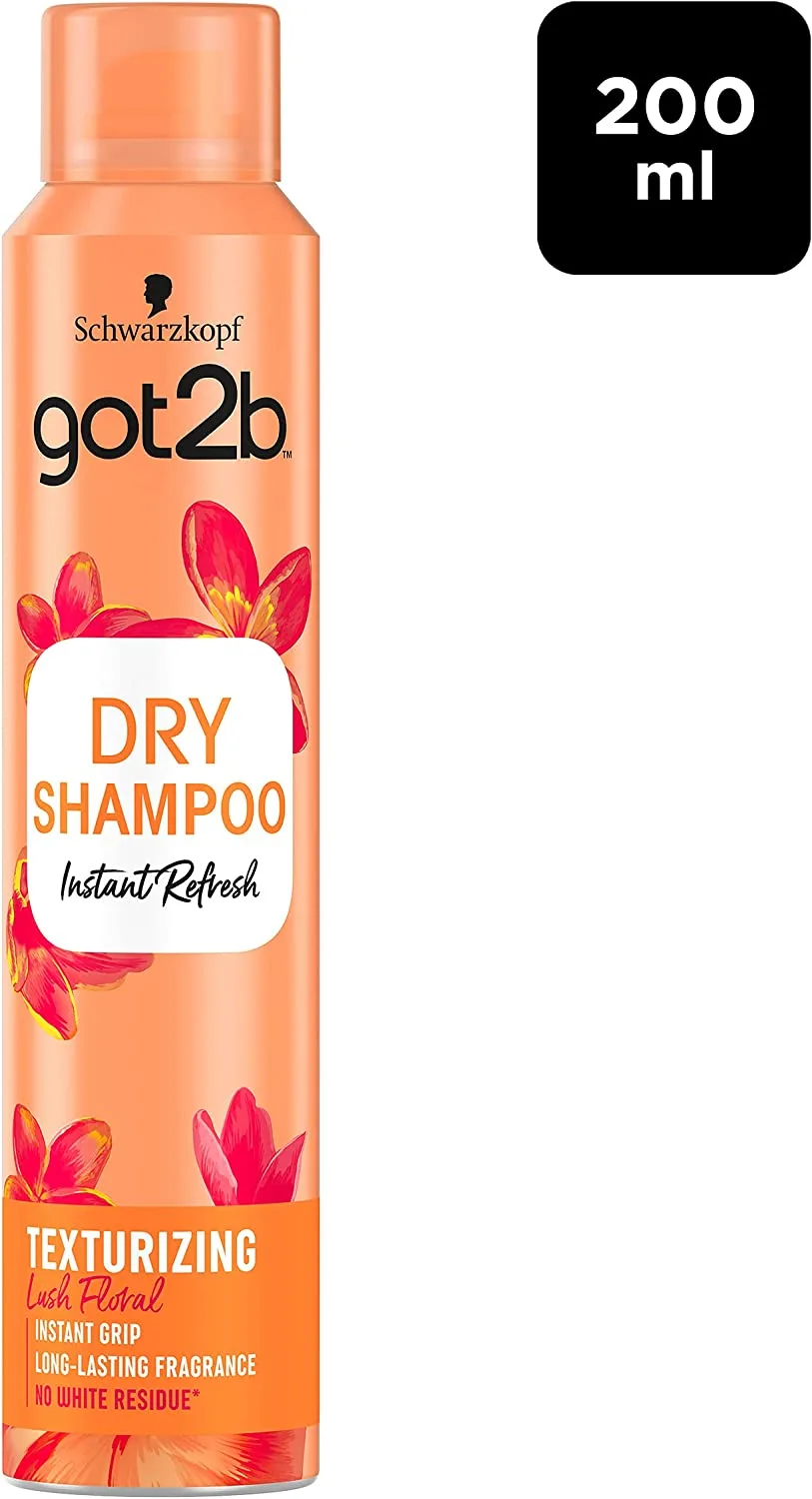 شامپو خشک گات تو بی (شوارسکوف) مدل تکسچرایزینگ شکوفه 200میل شامپو خشک گات تو بی (شوارسکوف) مدل تکسچرایزینگ شکوفه 200میل