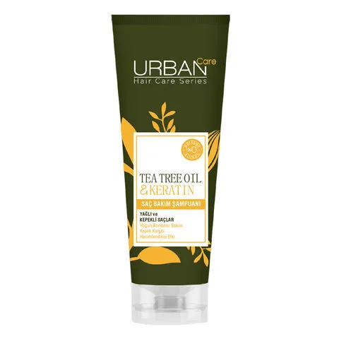 شامپو روغن درخت چای و کراتین آربن کر urban care