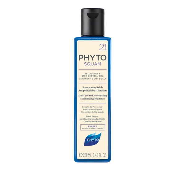 شامپو ضد شوره فیتواسکوام فیتو مخصوص پوست خشک آقایان و خانم ها PHYTOSQUAM Purifying Shampoo