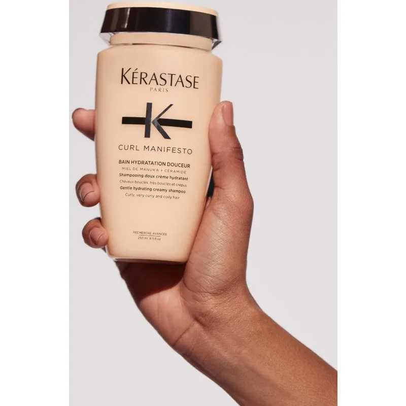 شامپو مخصوص مو فر کراستاس  kerastase Bain Hydratation Douceur Curl Manifesto