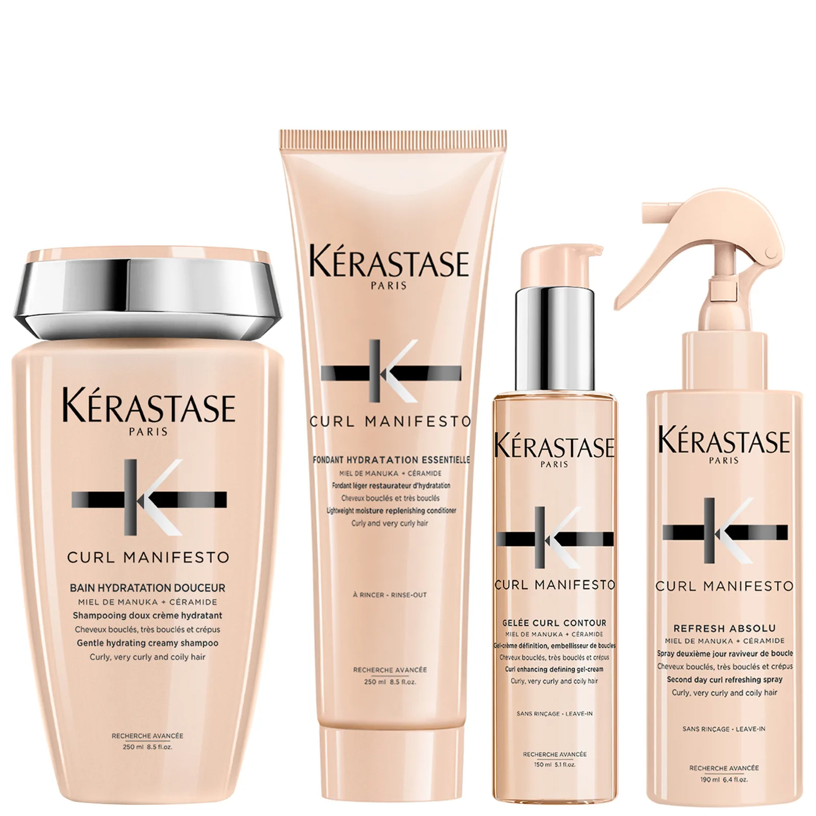 شامپو مخصوص مو فر کراستاس  kerastase Bain Hydratation Douceur Curl Manifesto