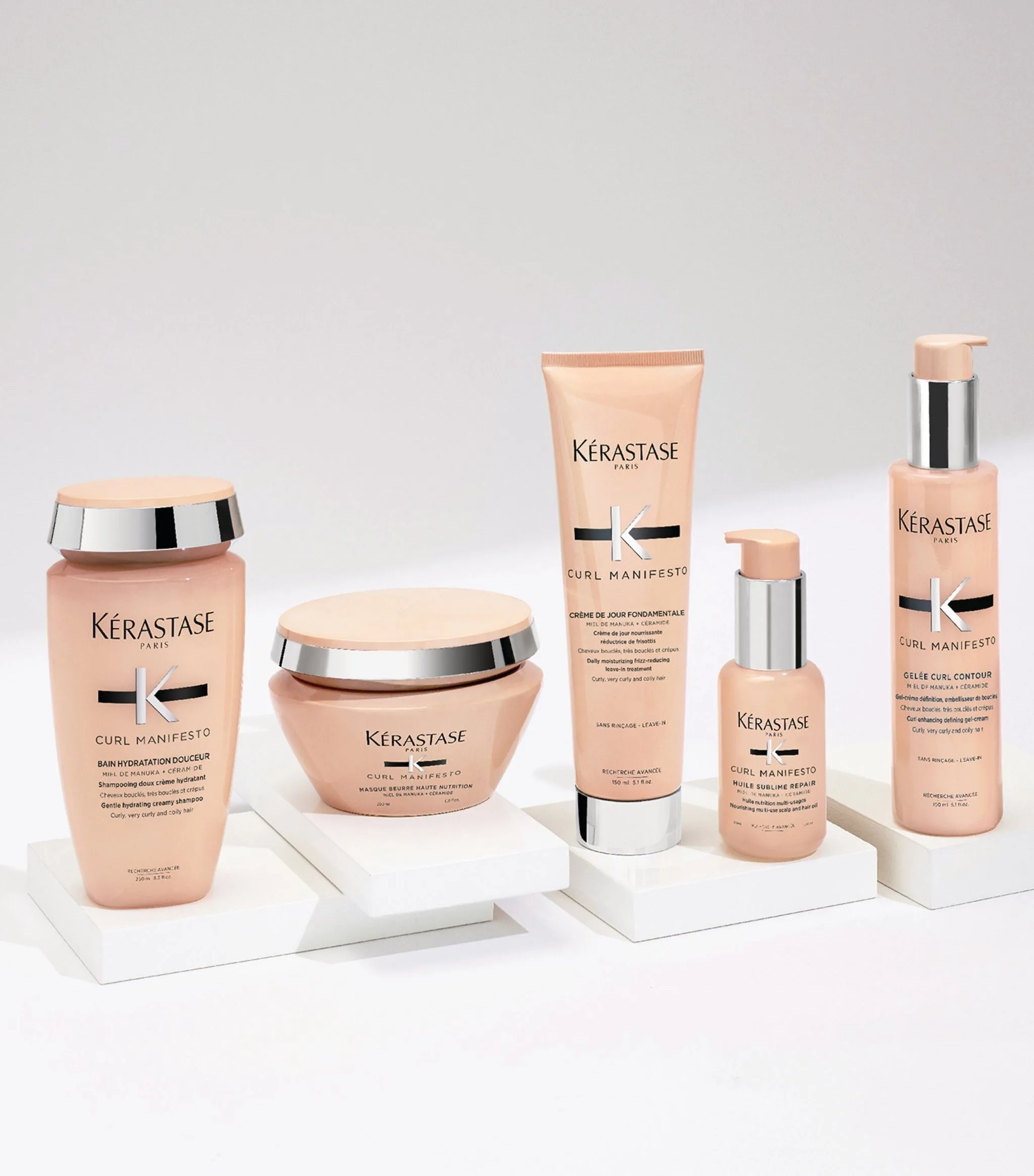 شامپو مخصوص مو فر کراستاس  kerastase Bain Hydratation Douceur Curl Manifesto