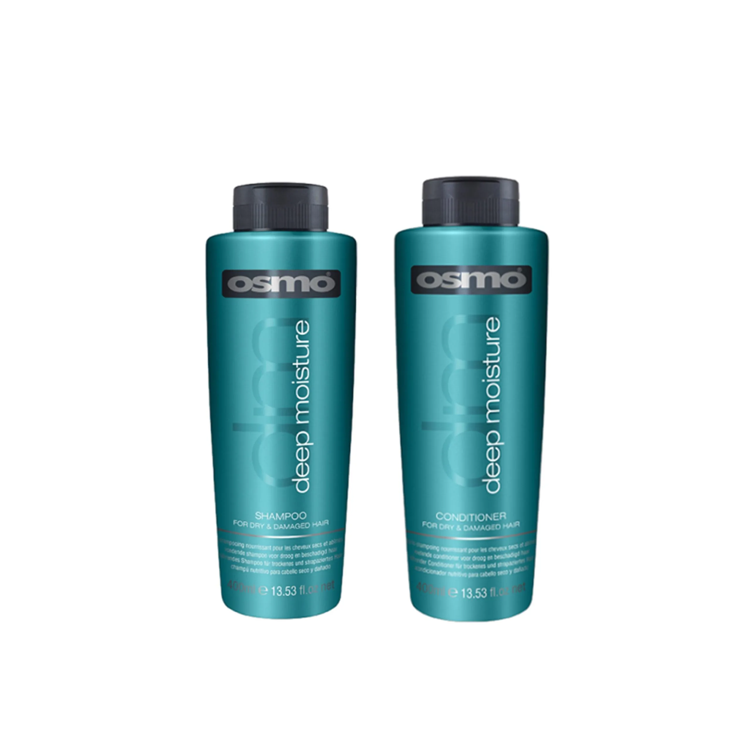 شامپو و نرم کننده آبرسان عمقی موهای خشک و آسیب‌دیده اوسمو ۴۰۰ میل