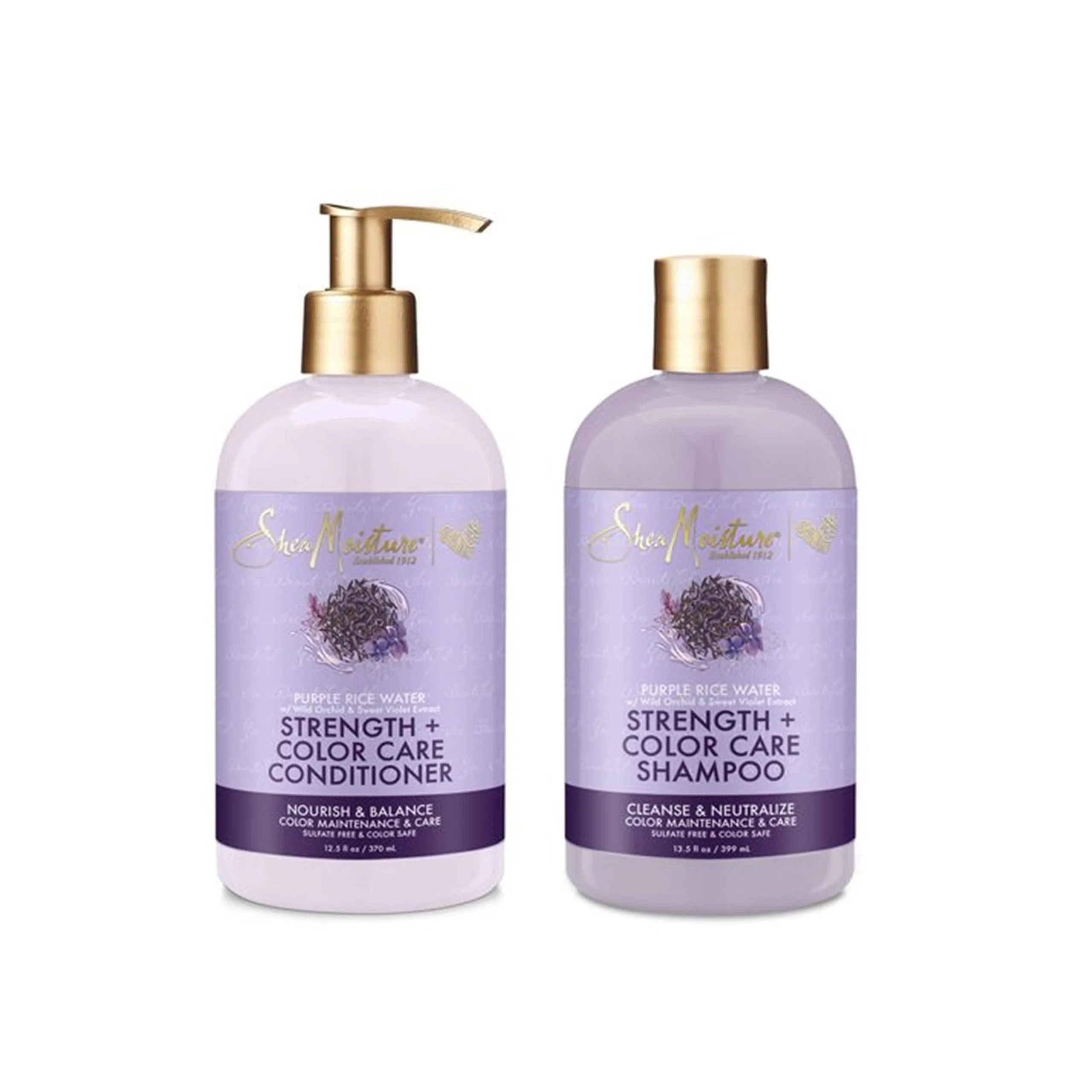 شامپو و نرم کننده بدون سولفات حاوی برنج بنفش شی مویسچر شامپو و نرم کننده بدون سولفات حاوی برنج بنفش شی مویسچر