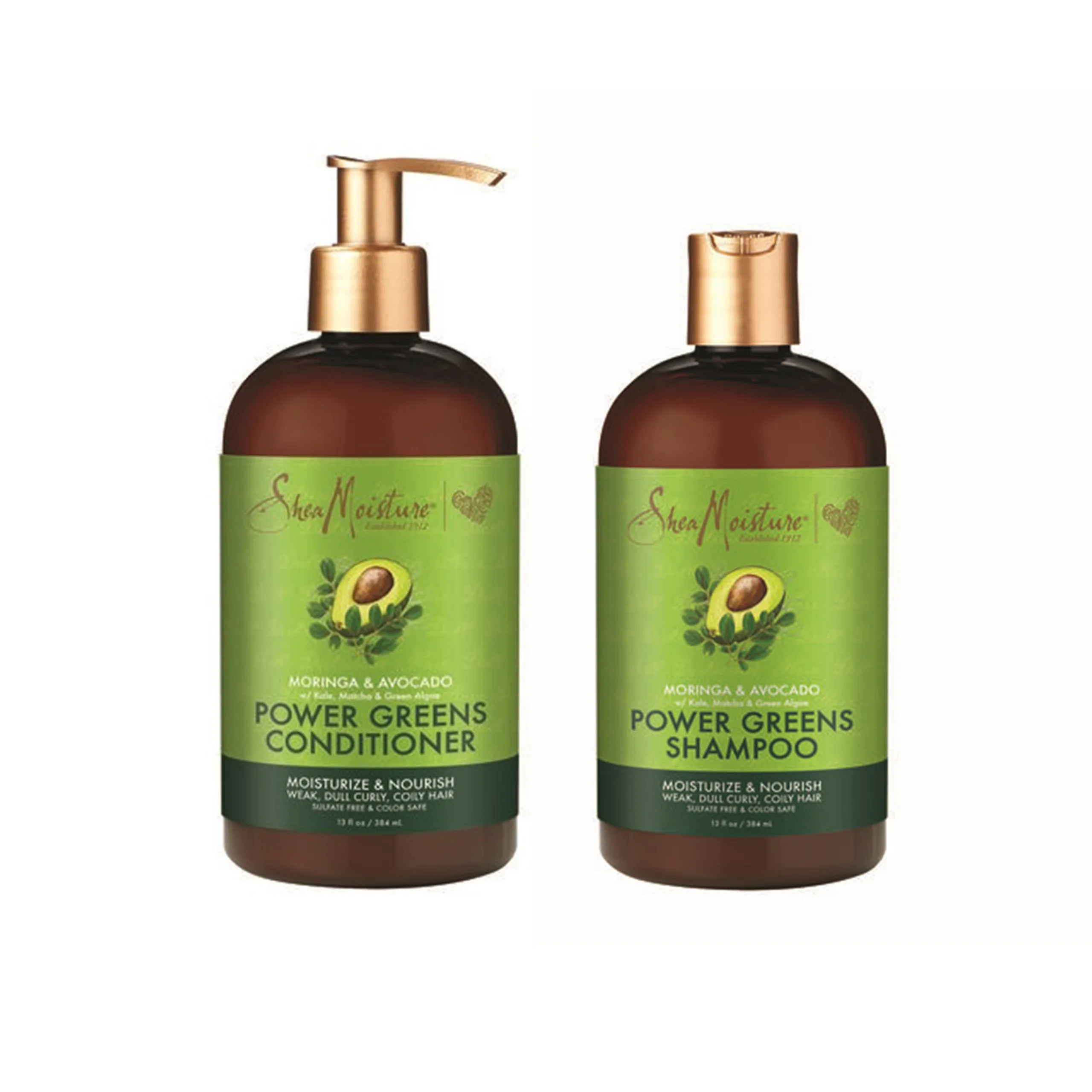 شامپو و نرم کننده حاوی آووکادو و مورینگا شی مویسچر
