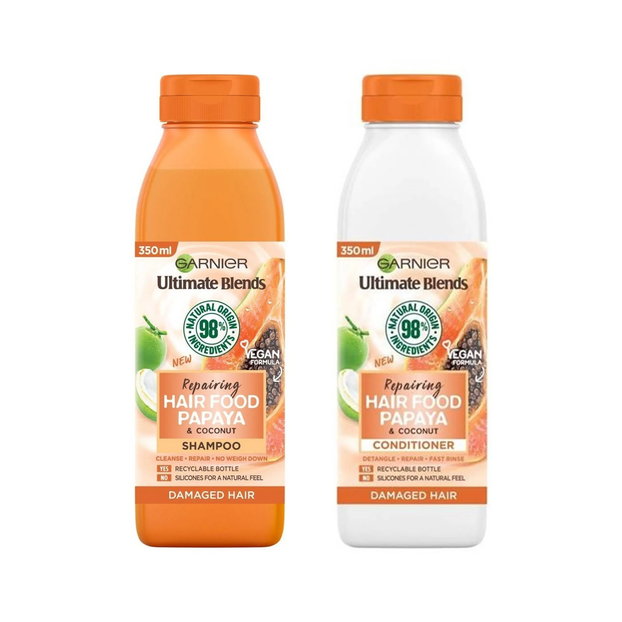 شامپو و نرم کننده پاپایا گارنیر شامپو و نرم کننده پاپایا گارنیر