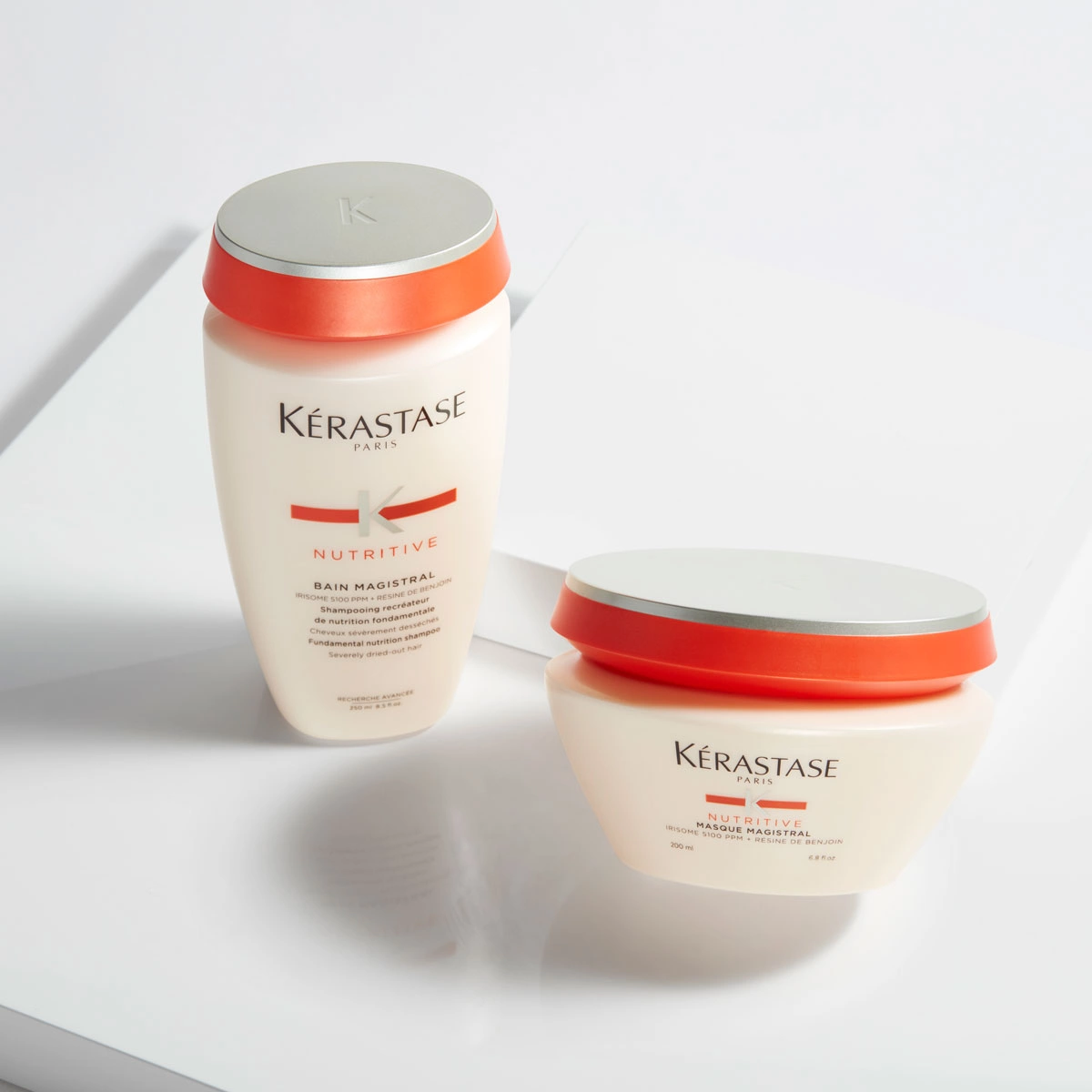 شامپو کراستاس تغذیه کننده نوتریتیو مجیسترال اصل مناسب موهای خشک kerastase Nutritive Masque Magistral