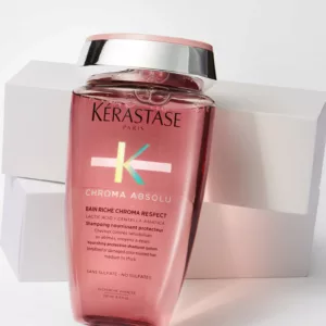 شامپو کراستاس محافظ قوی رنگ مو درخشان کننده عالی Bain Riche Chroma Respect Chroma Absolu kerastase